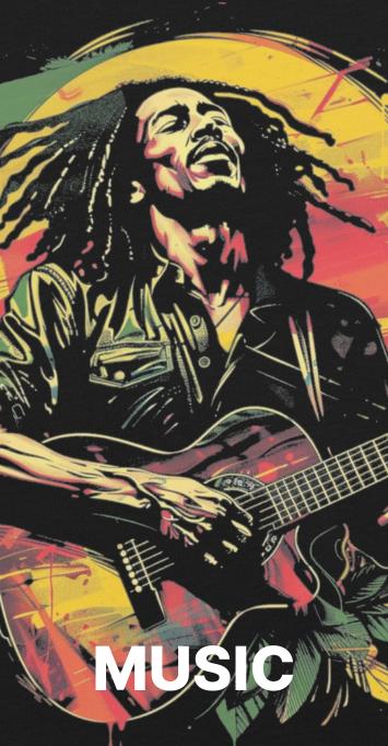 Music - Bold Black Apparel