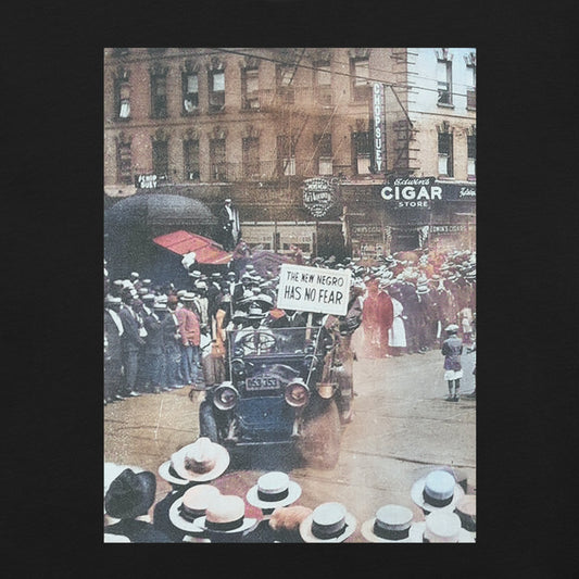 1917 Silent Protest Parade in Harlem T-Shirt - Bold Black Apparel