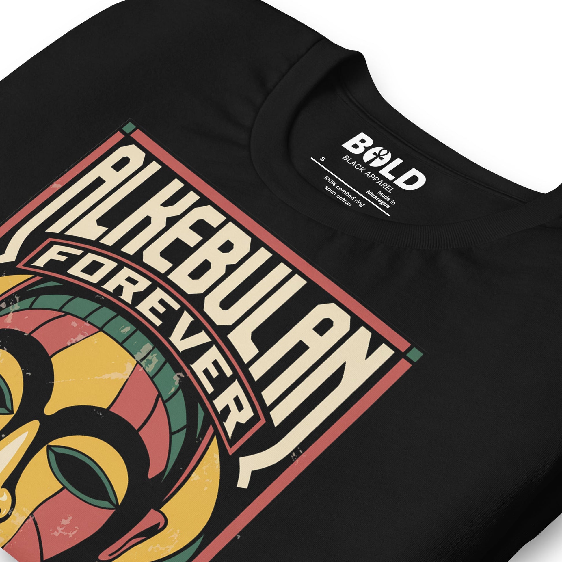 Alkebulan Forever T-Shirt - Bold Black Apparel