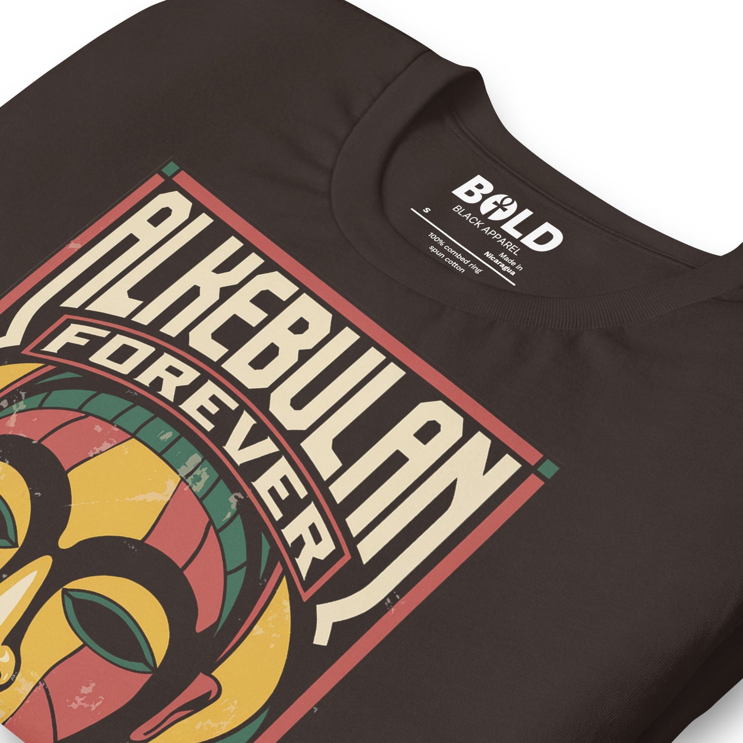 Alkebulan Forever T-Shirt - Bold Black Apparel