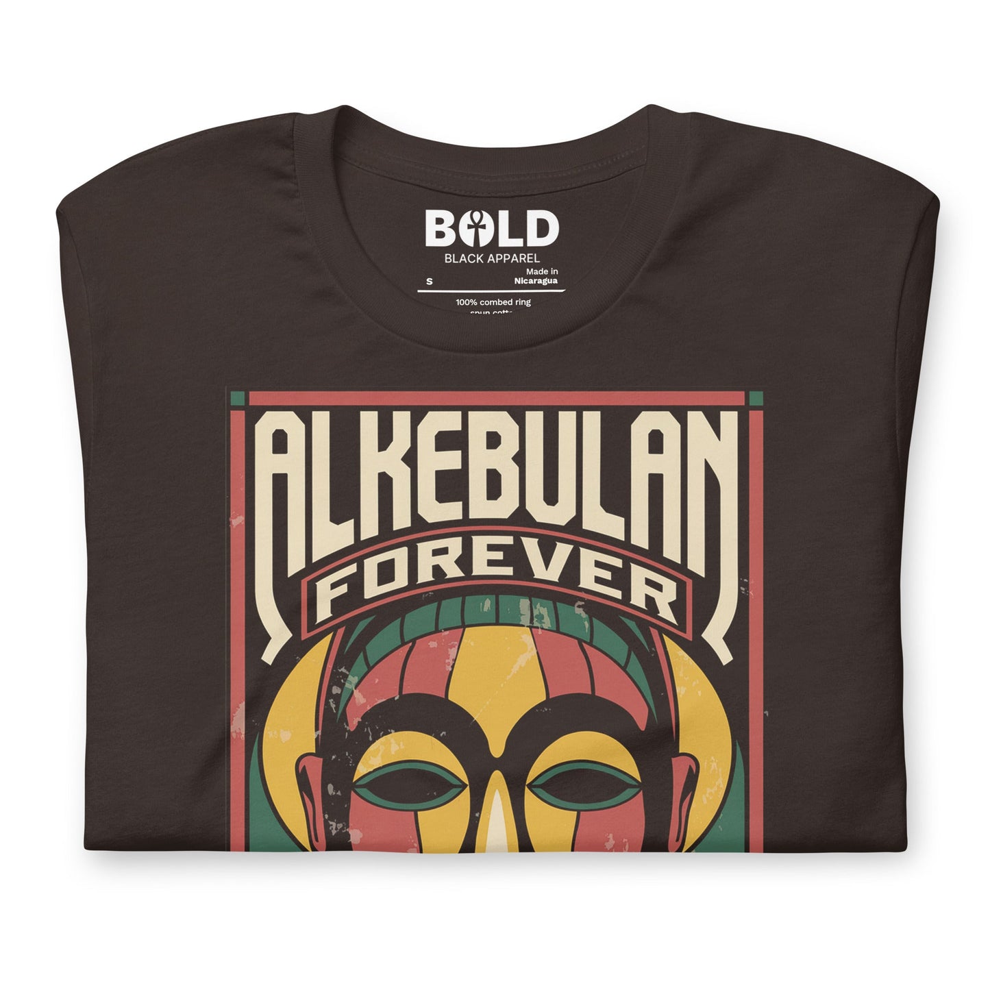 Alkebulan Forever T-Shirt - Bold Black Apparel