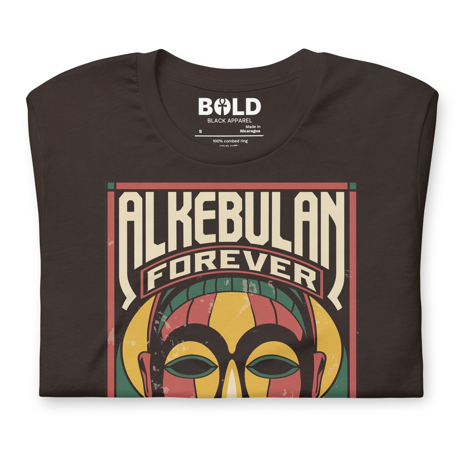 Alkebulan Forever T-Shirt - Bold Black Apparel