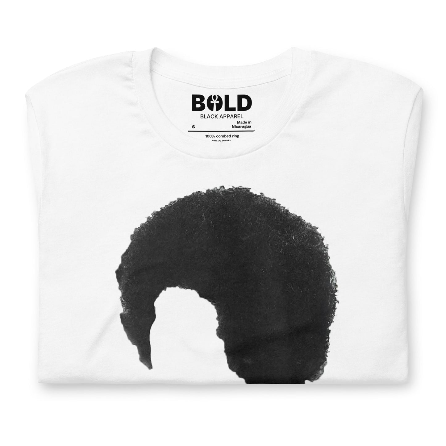 Angela Davis Afro & Quote T-Shirt - Bold Black Apparel