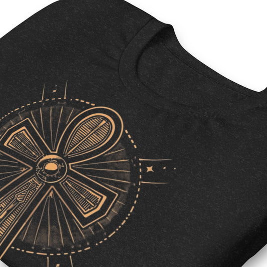 Ankh of Life T-Shirt - Bold Black Apparel