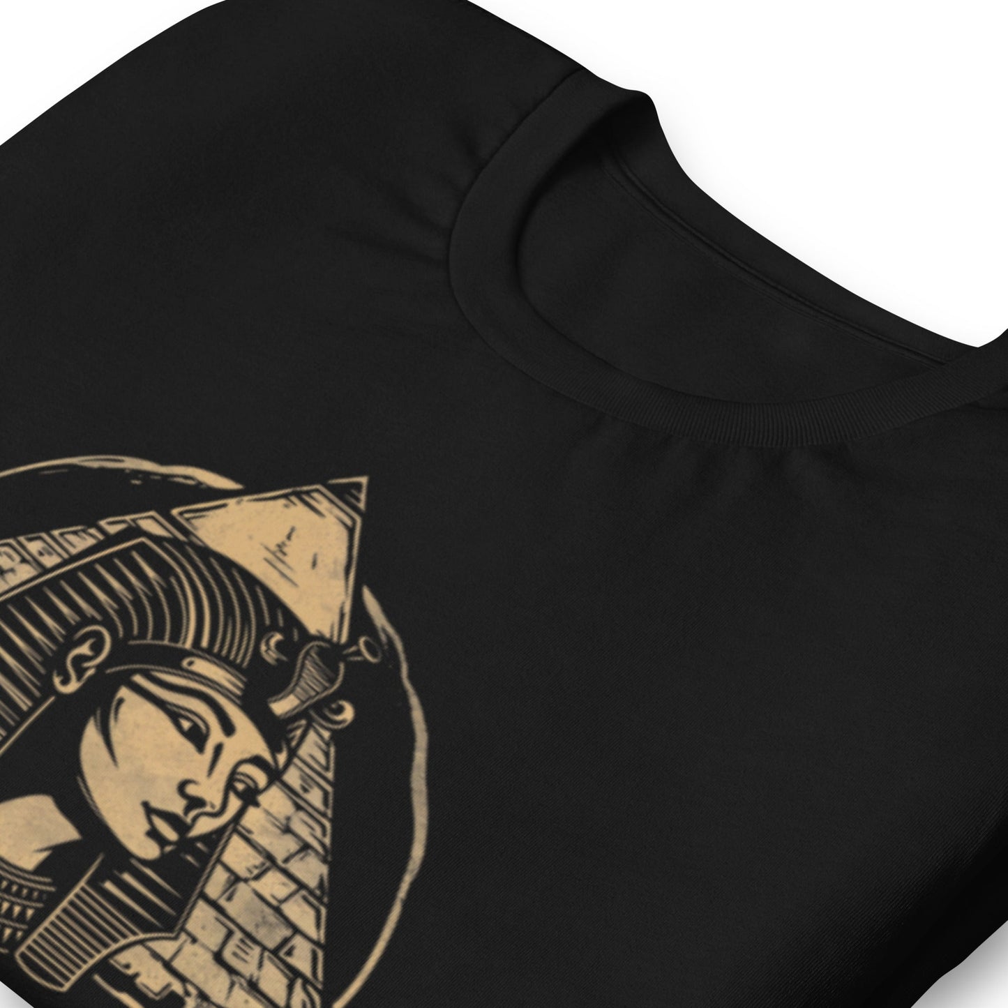Black Cleopatra Egypt T-Shirt - Bold Black Apparel