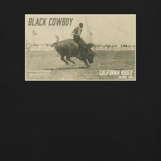 Black Cowboy T-Shirt - Bold Black Apparel