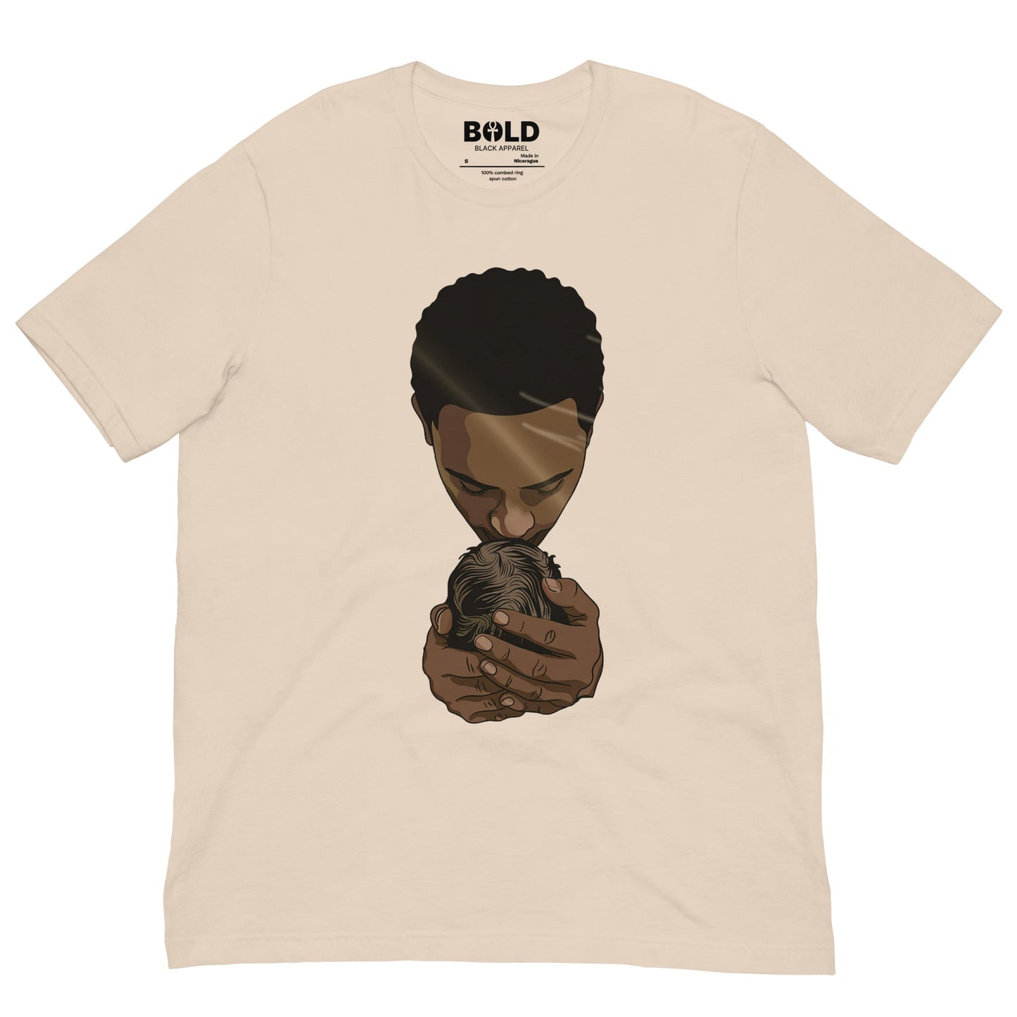 Black Dad & Baby T-Shirt - Bold Black Apparel