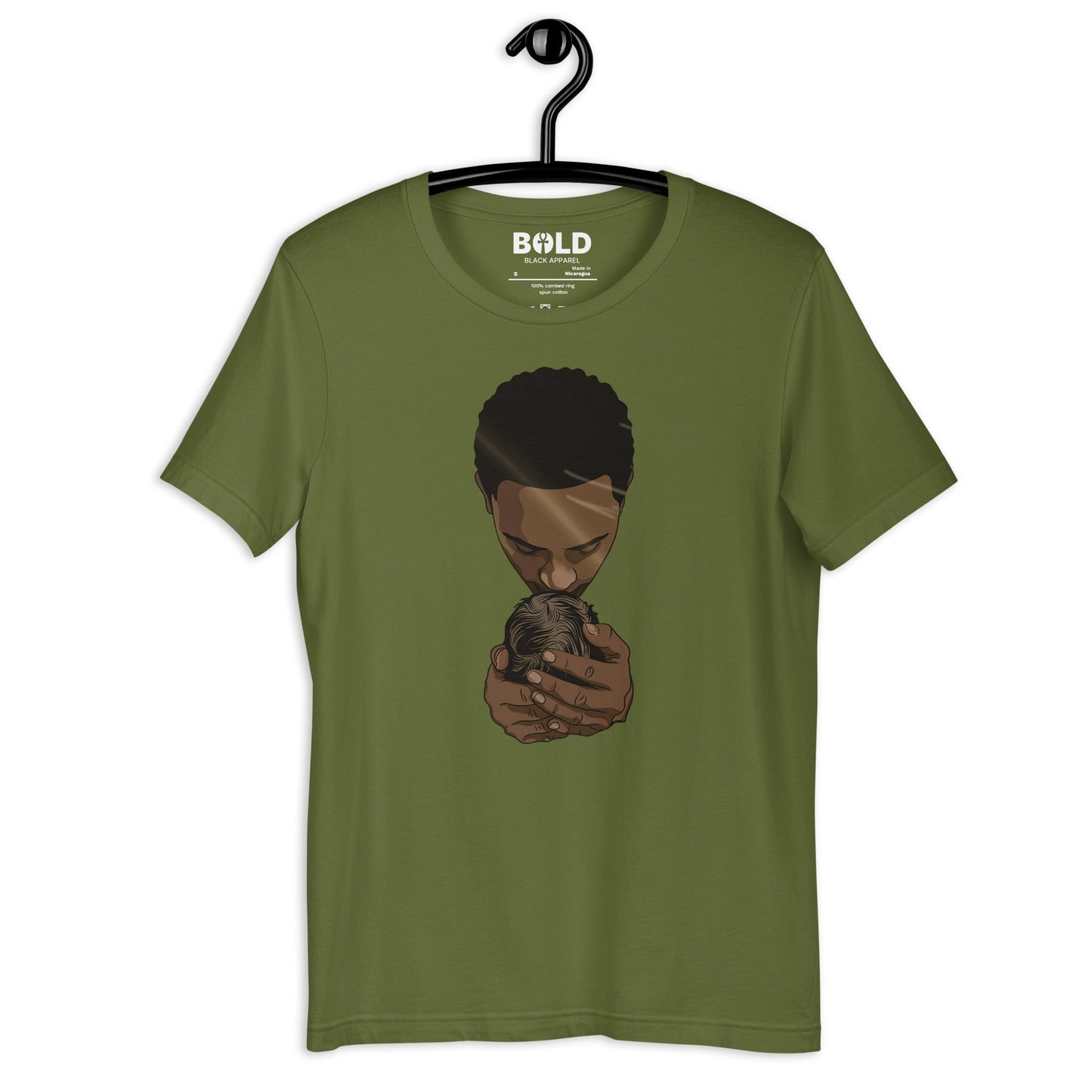Black Dad & Baby T-Shirt - Bold Black Apparel