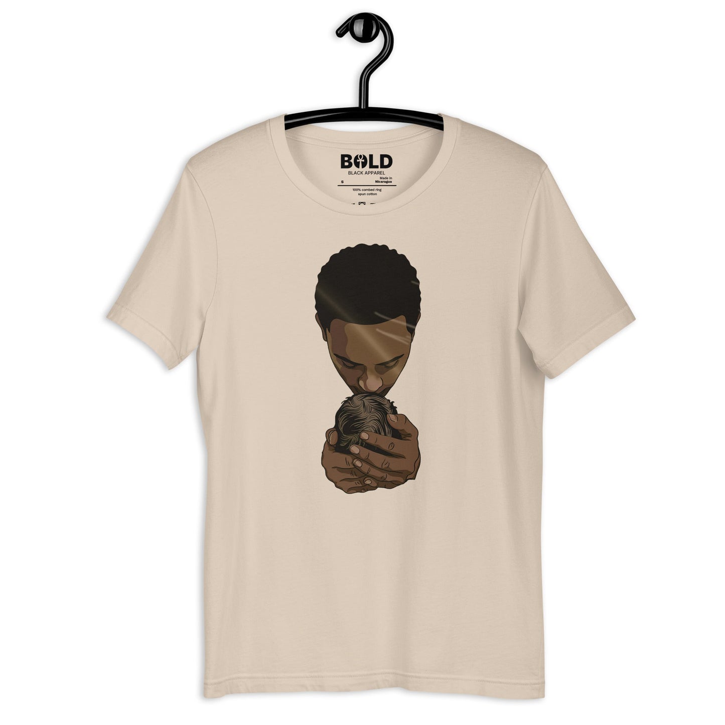 Black Dad & Baby T-Shirt - Bold Black Apparel