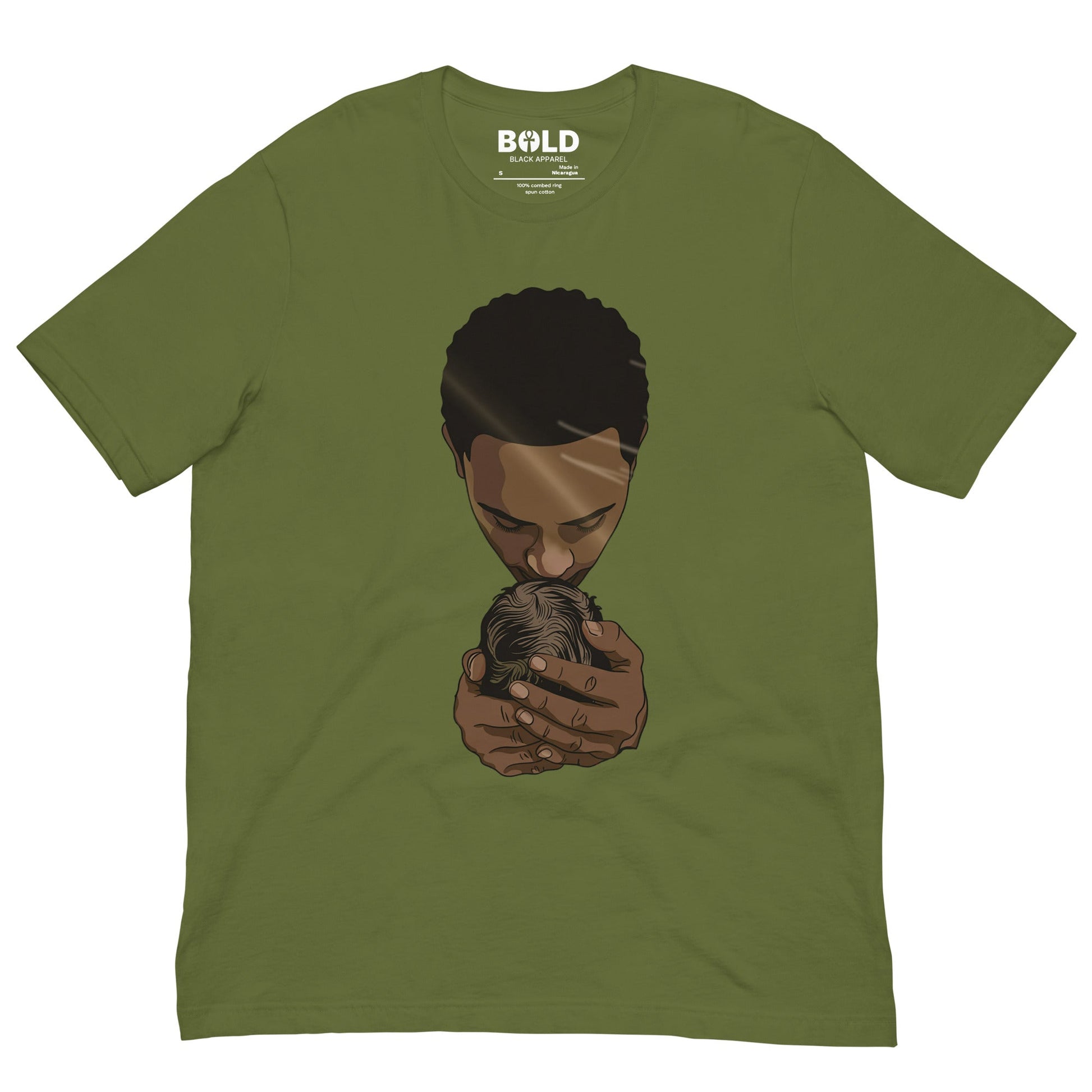 Black Dad & Baby T-Shirt - Bold Black Apparel