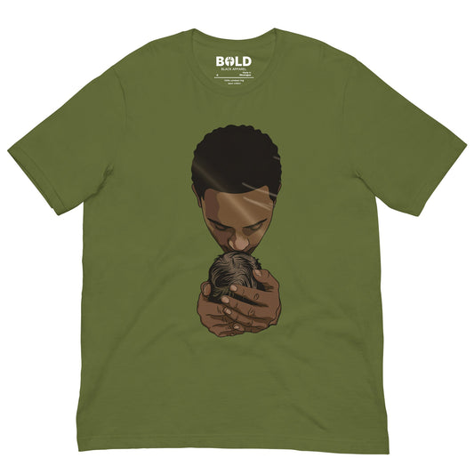 Black Dad & Baby T-Shirt - Bold Black Apparel