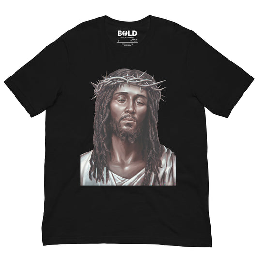 Black Jesus Art T-Shirt - Bold Black Apparel