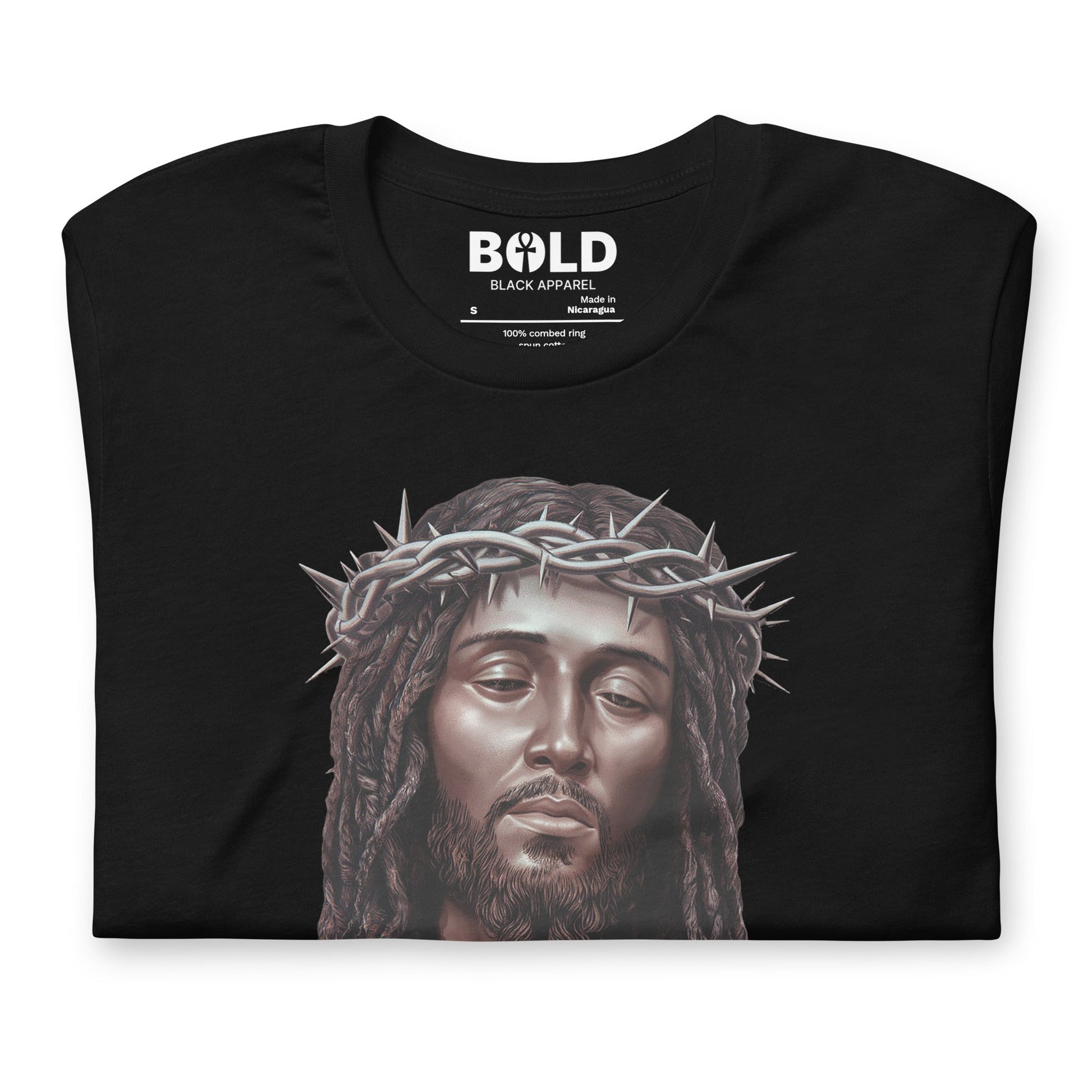 Black Jesus Art T-Shirt - Bold Black Apparel