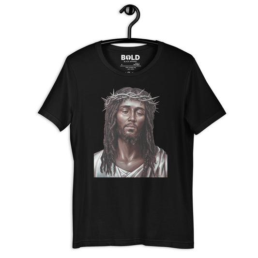 Black Jesus Art T-Shirt - Bold Black Apparel
