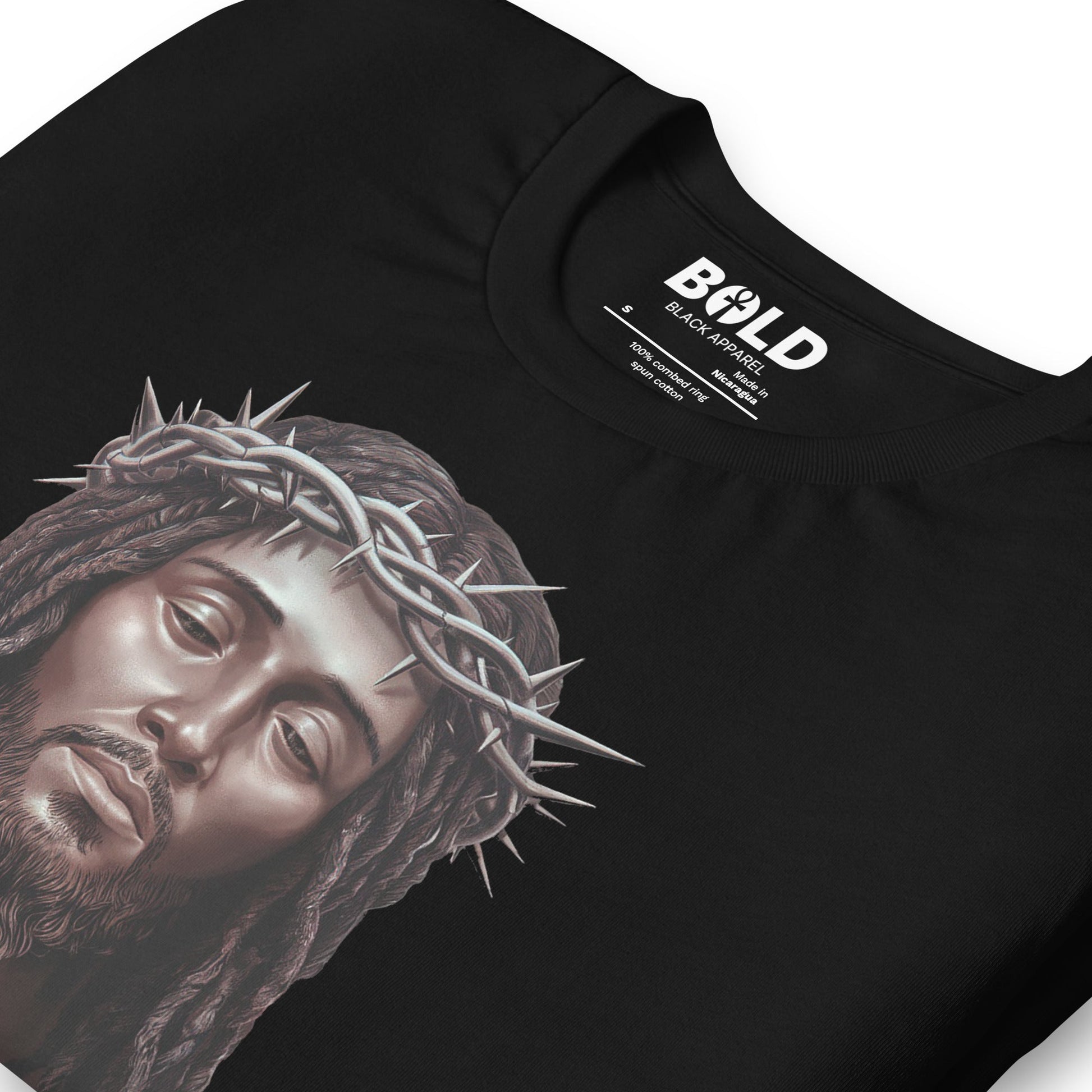 Black Jesus Art T-Shirt - Bold Black Apparel