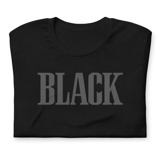BLACK T-Shirt - Bold Black Apparel