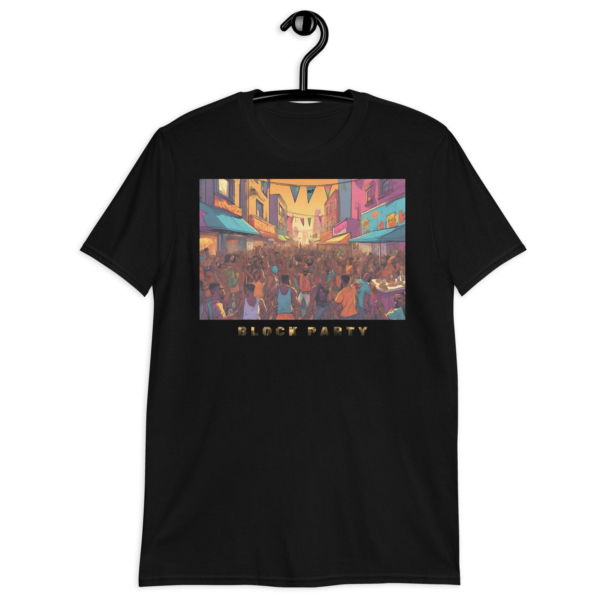 Block Party T-Shirt - Bold Black Apparel
