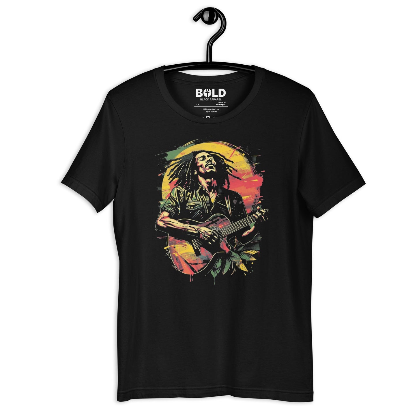 Bob Marley T-Shirt - Bold Black Apparel