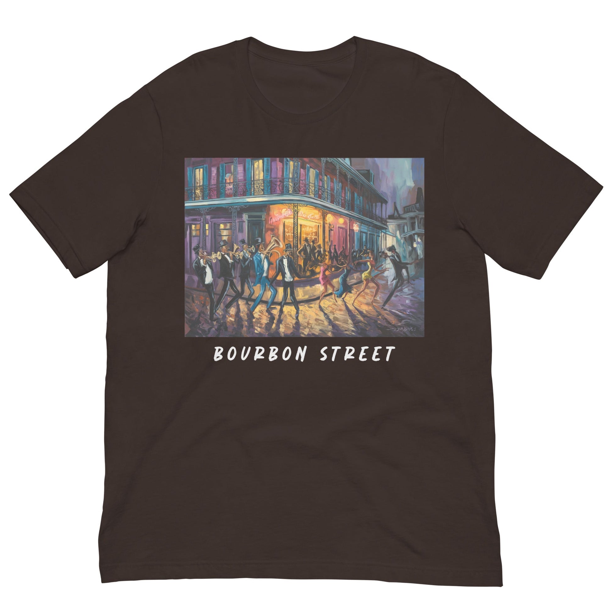 Bourbon Street T-Shirt - Bold Black Apparel