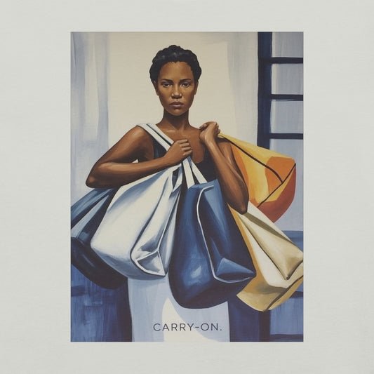 Carry - On T-Shirt - Bold Black Apparel