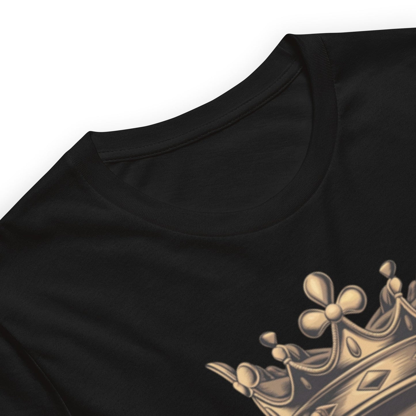 Crown the Earth T-Shirt - Bold Black Apparel