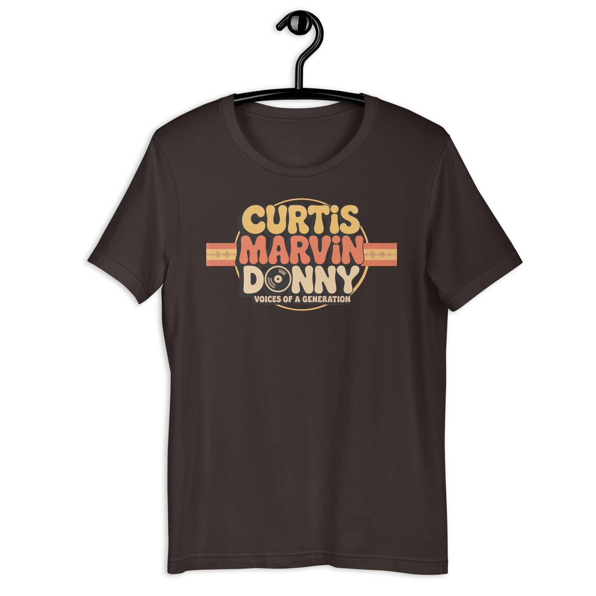 Curtis, Marvin, Donny T-Shirt - Bold Black Apparel