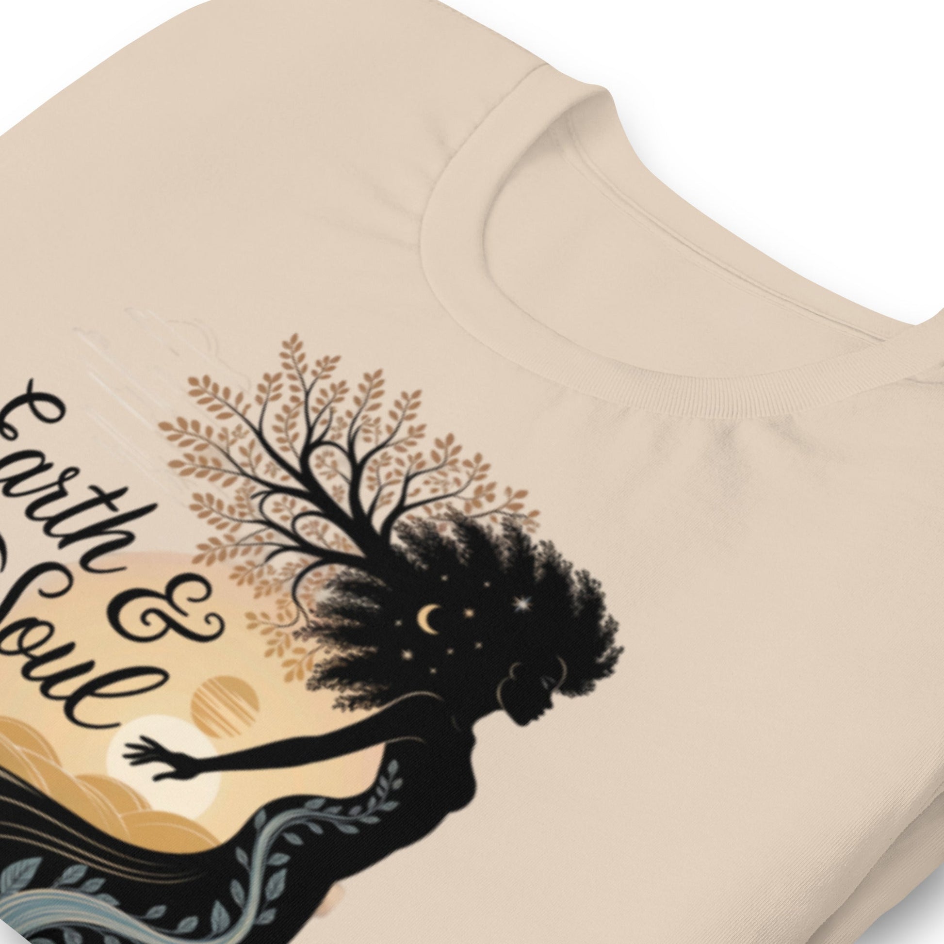 Earth & Soul T-Shirt - Bold Black Apparel
