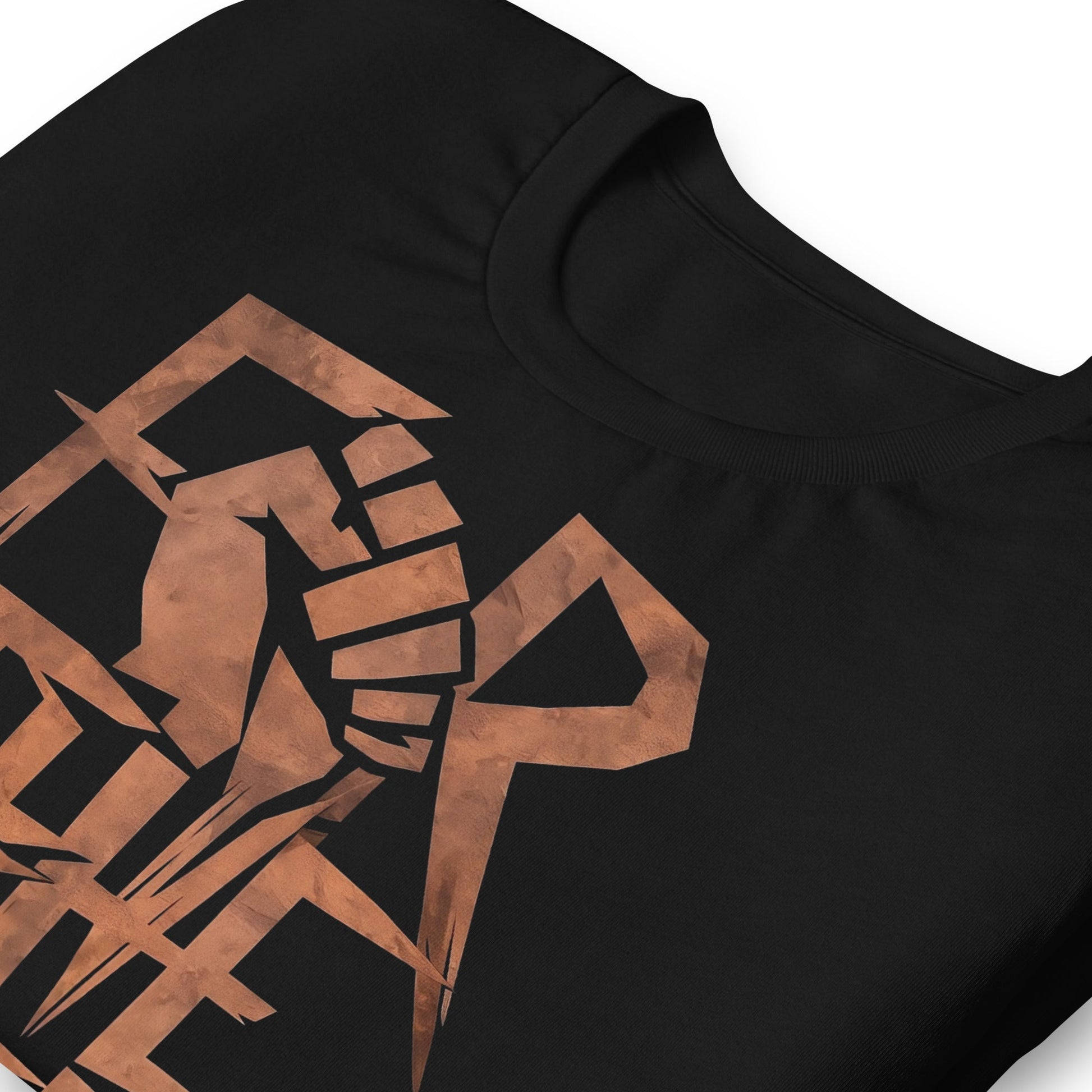 For the Culture Fist Graphic T-Shirt - Bold Black Apparel