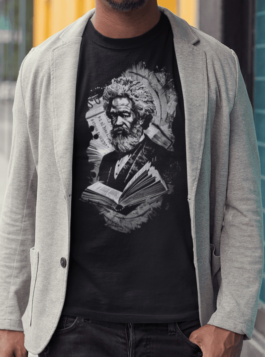 Frederick Douglass T-Shirt - Bold Black Apparel