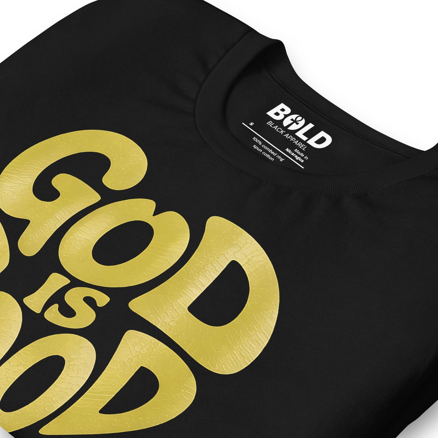God is Good T-Shirt - Bold Black Apparel