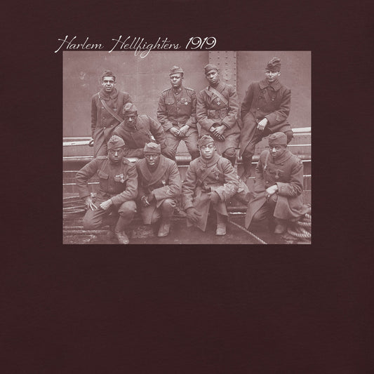 Harlem Hellfighters 1919 T-Shirt - Bold Black Apparel