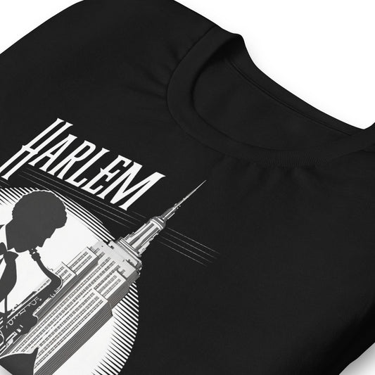 Harlem Renaissance Jazz T-Shirt - Bold Black Apparel