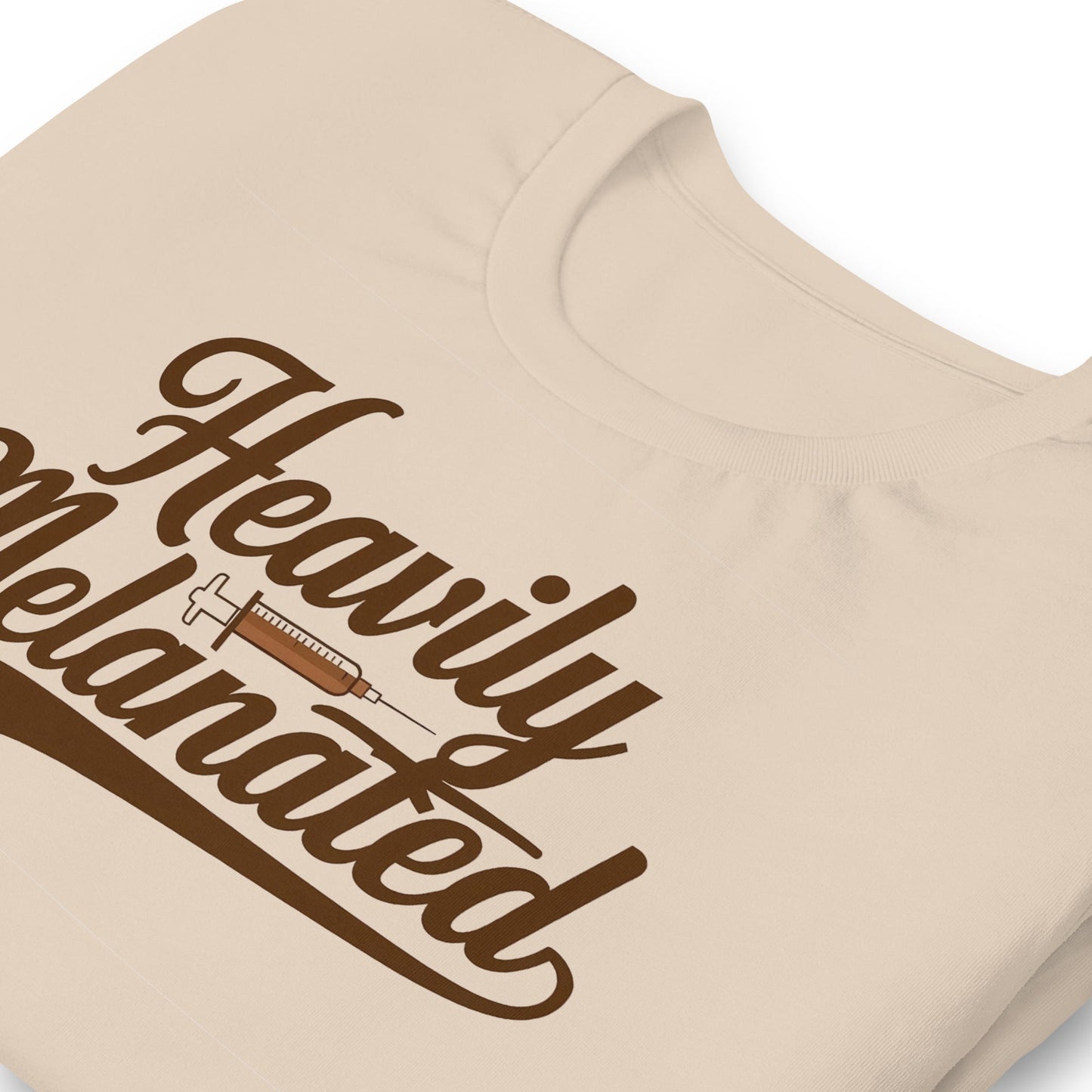 Heavily Melanated T-Shirt - Bold Black Apparel