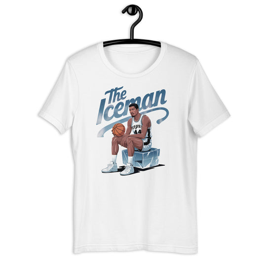 Iceman George Gervin T-Shirt - Bold Black Apparel