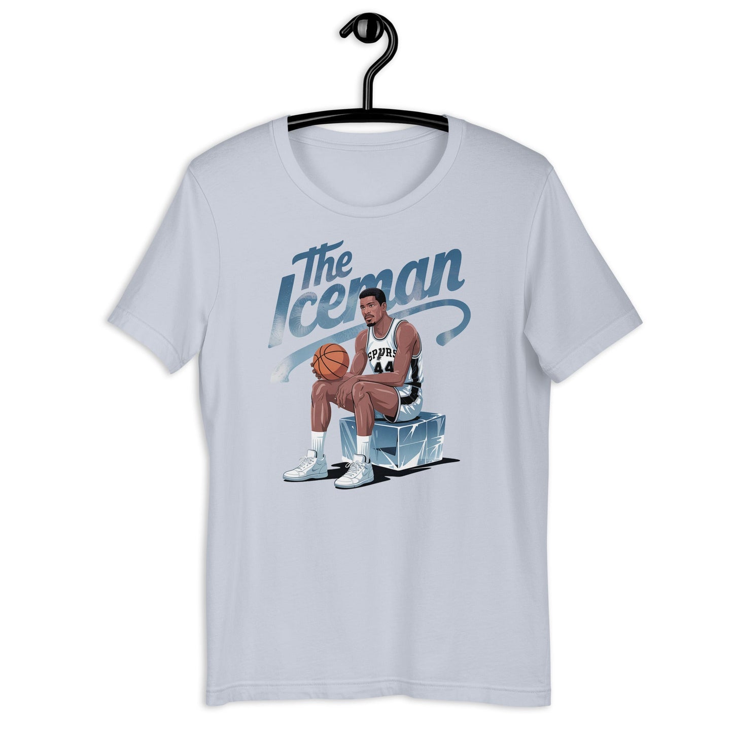 Iceman George Gervin T-Shirt - Bold Black Apparel