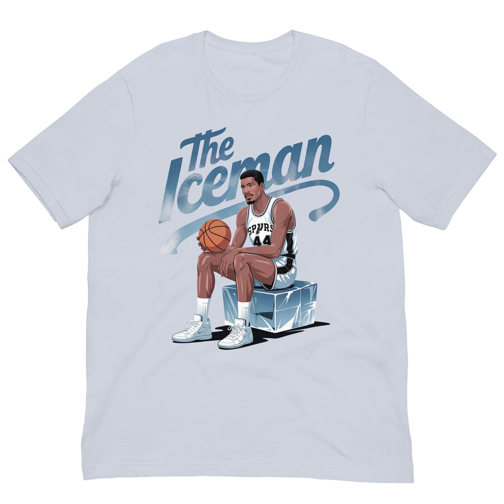 Iceman George Gervin T-Shirt - Bold Black Apparel