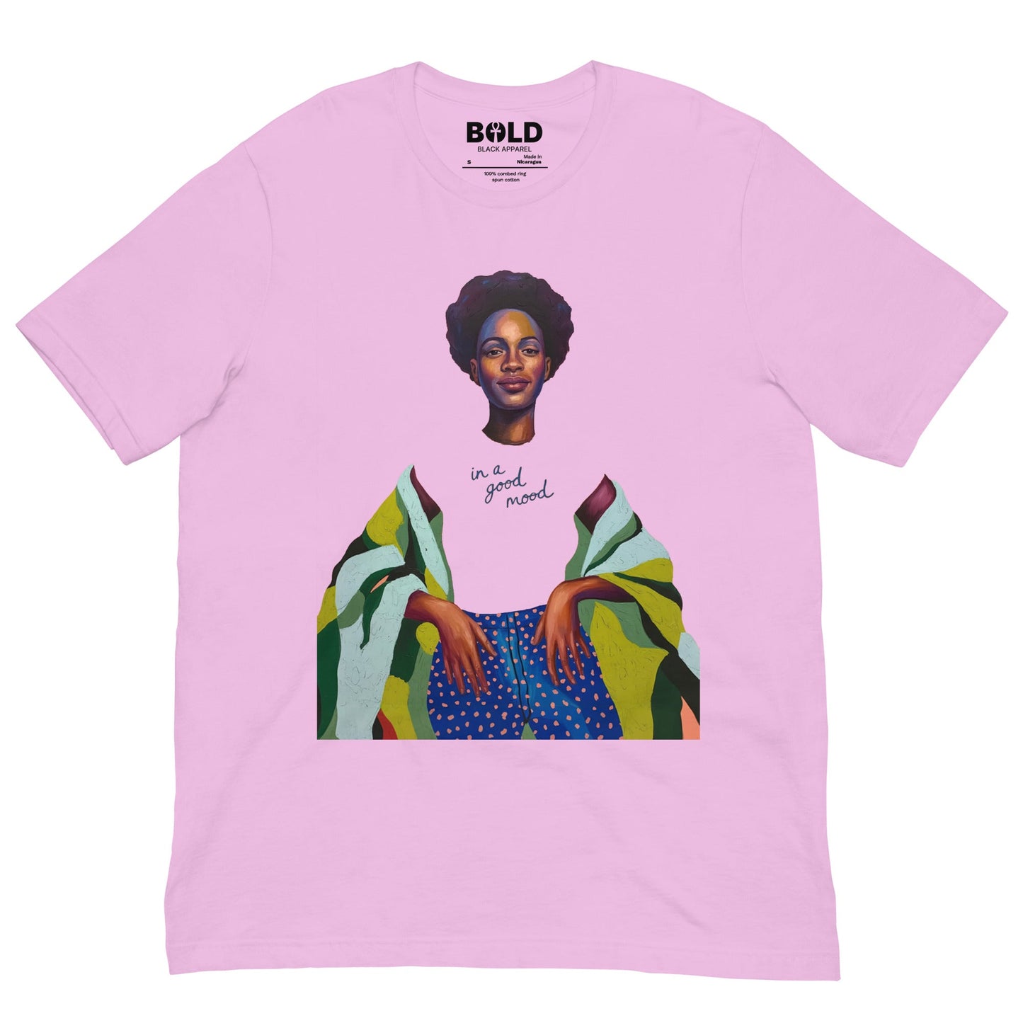 In a Good Mood T-Shirt - Bold Black Apparel