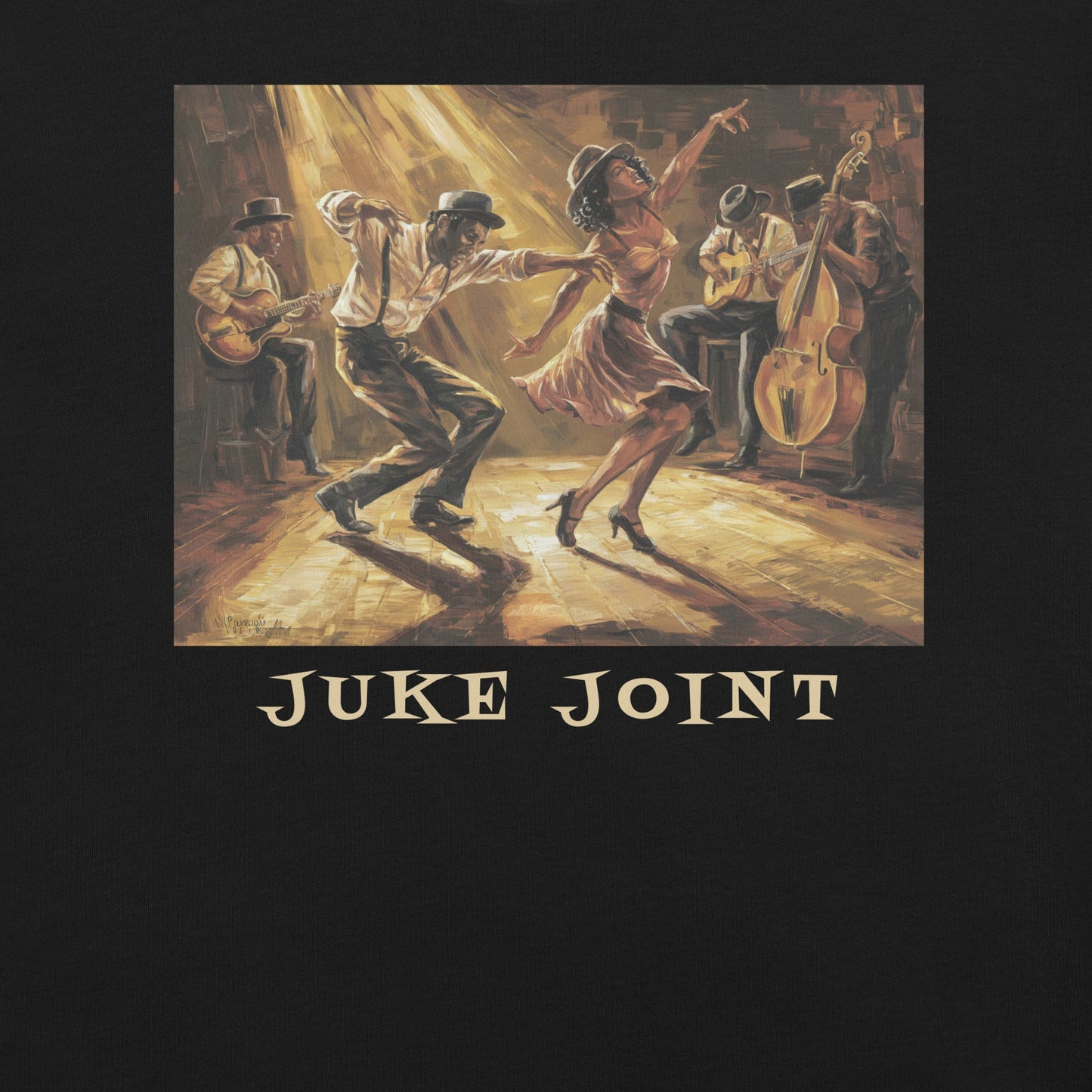 Juke Joint T-Shirt - Bold Black Apparel