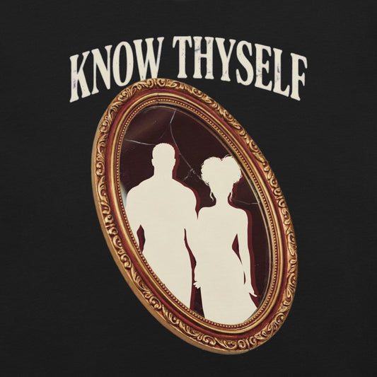 Know Thyself T-Shirt - Bold Black Apparel