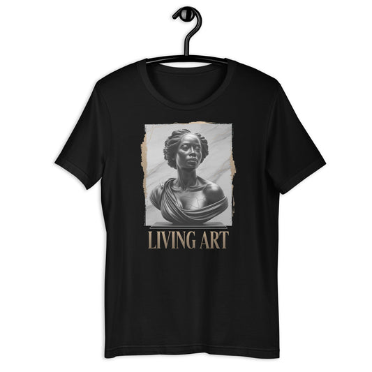 Living Art Black Sculpture T-Shirt - Bold Black Apparel