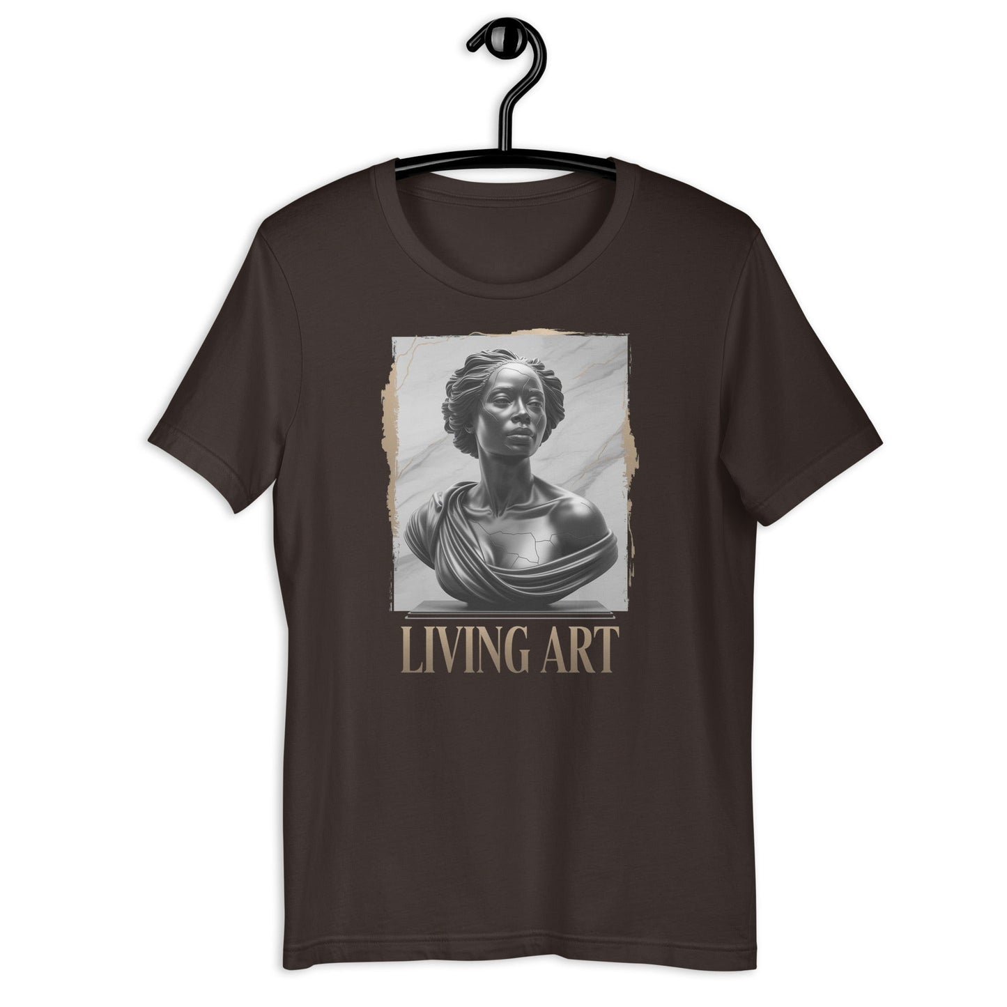Living Art Black Sculpture T-Shirt - Bold Black Apparel