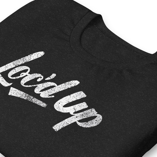 Loc'd Up T-Shirt - Bold Black Apparel