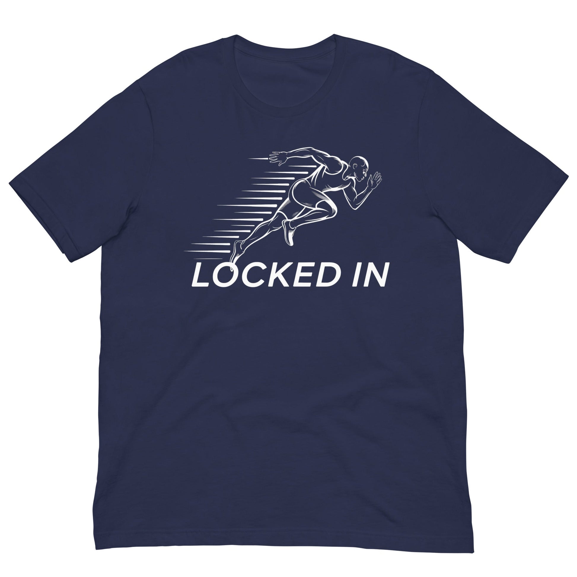 Locked In T-Shirt - Bold Black Apparel