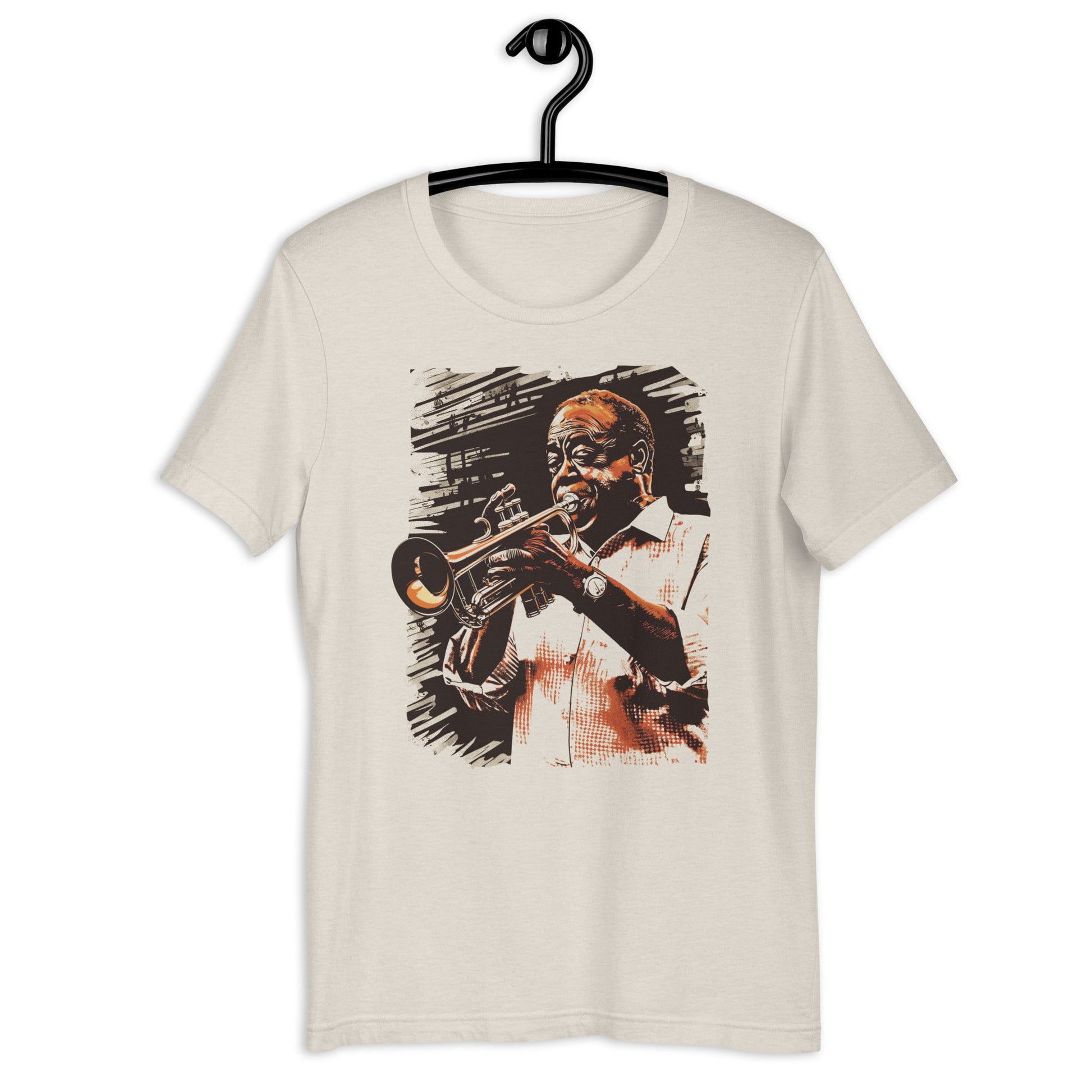 Louis Armstrong T-Shirt - Bold Black Apparel
