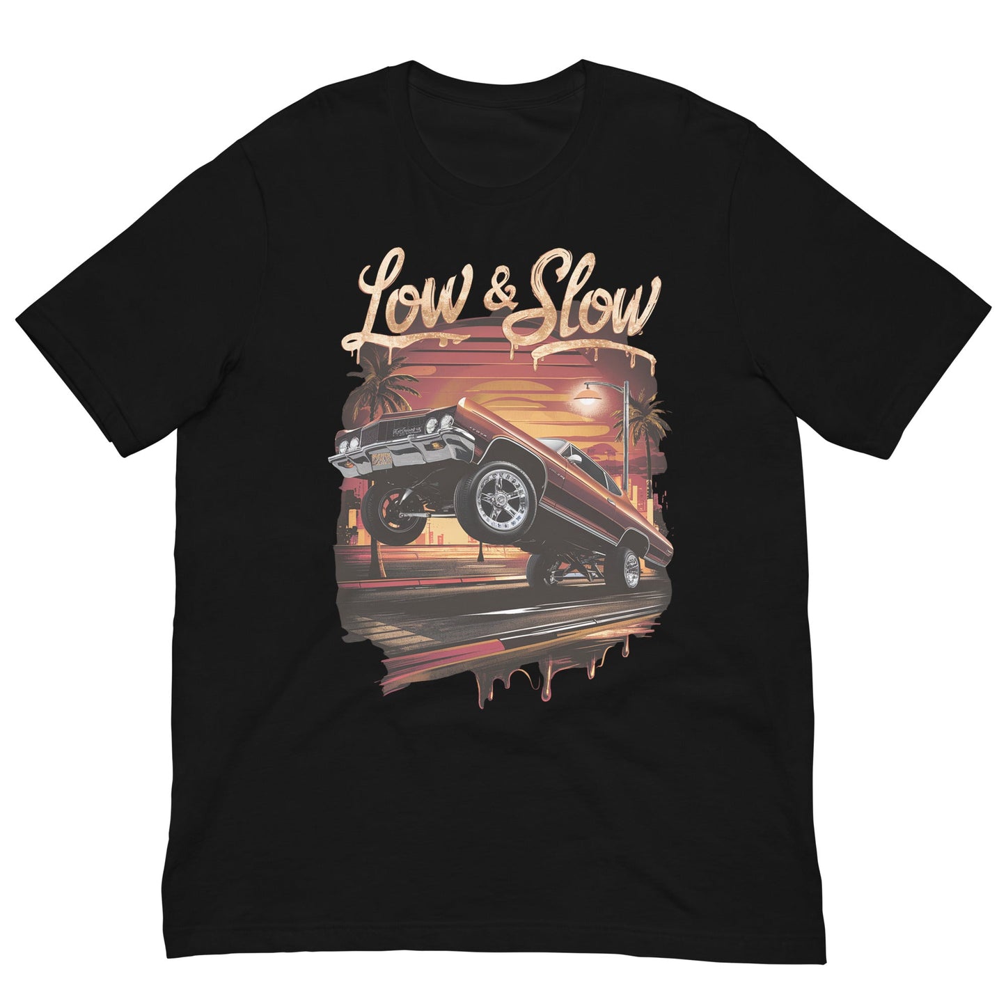 Low & Slow T-Shirt - Bold Black Apparel