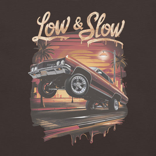 Low & Slow T-Shirt - Bold Black Apparel
