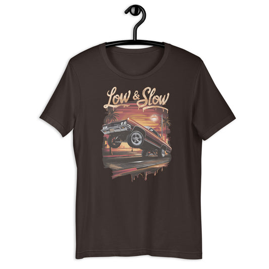 Low & Slow T-Shirt - Bold Black Apparel