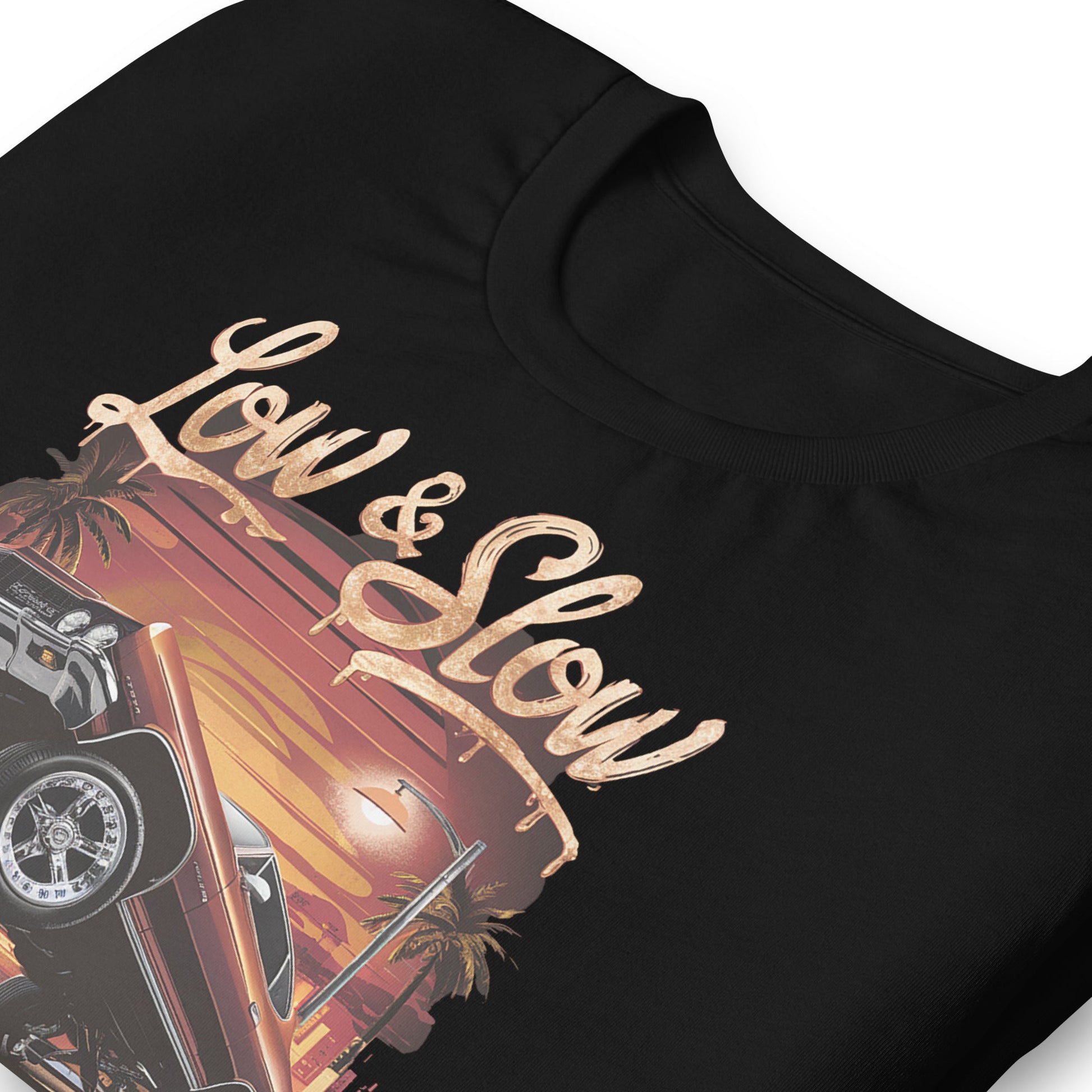Low & Slow T-Shirt - Bold Black Apparel