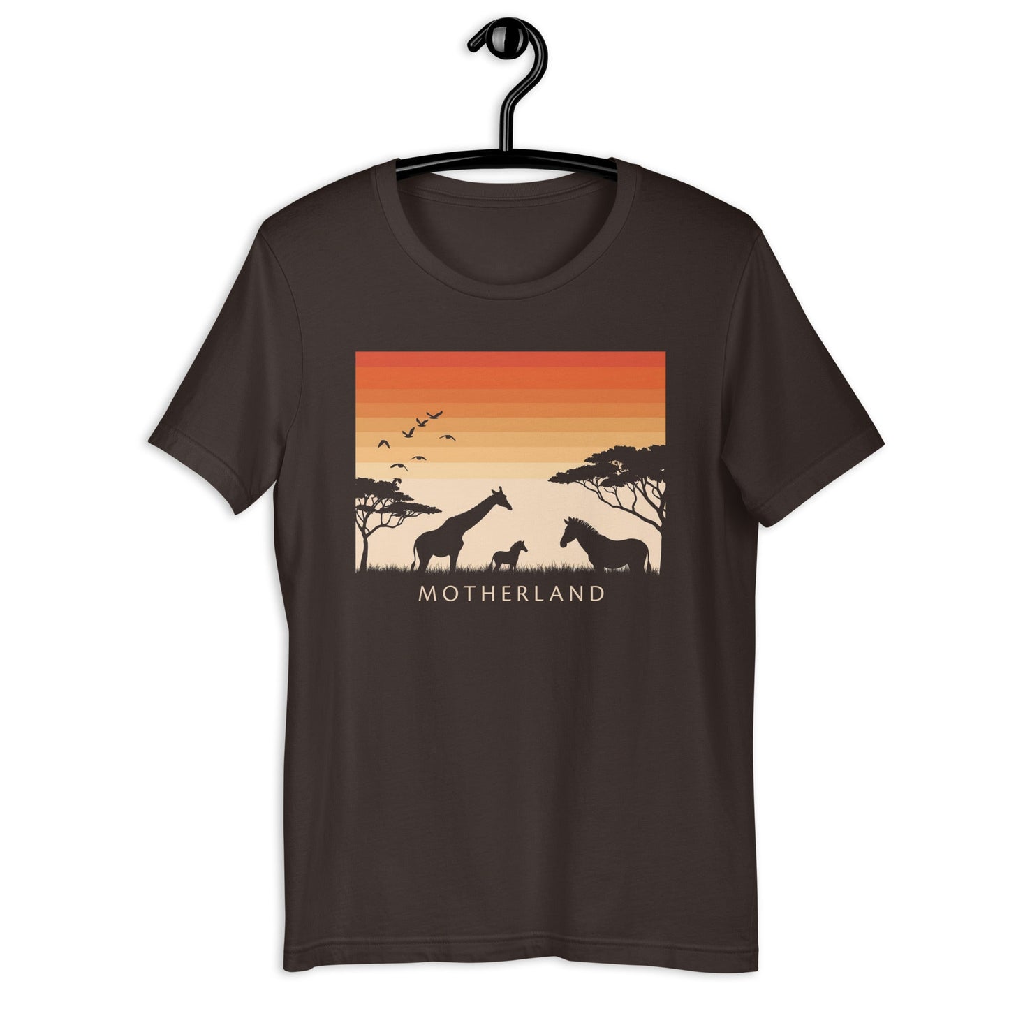 Motherland T-Shirt - Bold Black Apparel