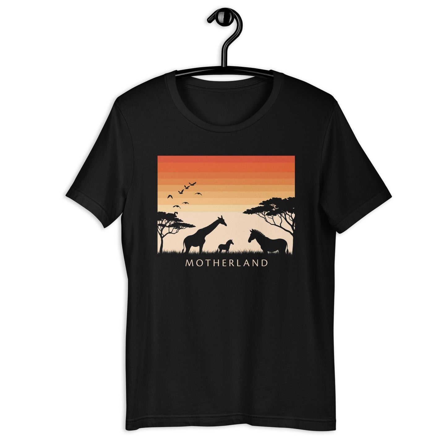 Motherland T-Shirt - Bold Black Apparel